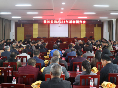 县林业局举行2024年新春团拜会