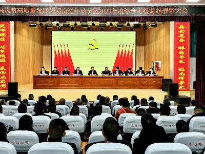 马坳镇高质量发展赶超奋进年动员暨2023年度综合考核总结表彰大会召开