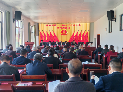 庙岭乡召开第十八届人民代表大会第六次会议