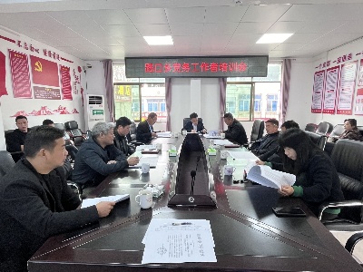 路口乡举办党务工作者培训班