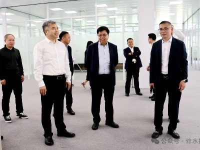郑庆华深入亿仕登钧晟（江西）科技有限公司调研