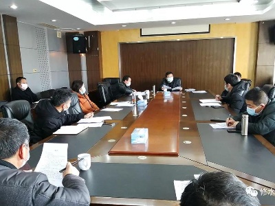 县委书记孙朝辉主持召开疫情防控调度会