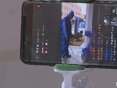 ​做好校园消毒，静待学子归来！