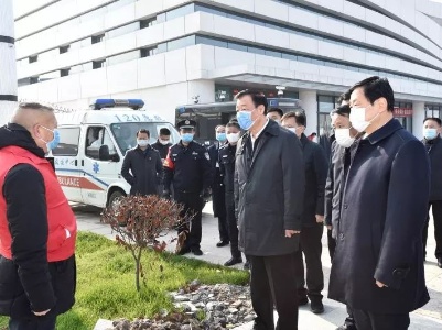 刘奇书记在丰城检查指导县乡疫情防控工作