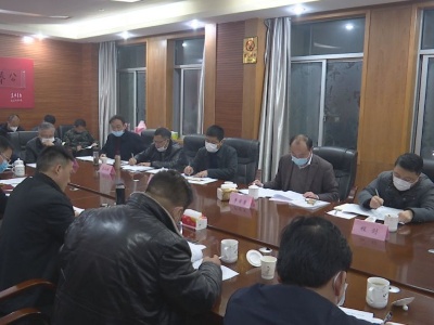 庐山市高铁新区建设和温泉项目整合工作会召开