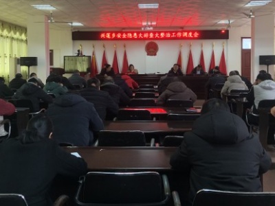 【乡镇动态】兴莲乡开展安全生产隐患大排查大整治专项行动