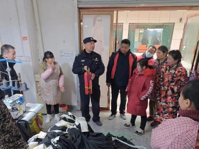 【文明实践】埠头乡大禾村开展消防安全知识宣传进小区志愿服务活动