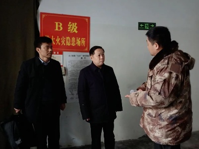 潘光督导检查安全生产工作