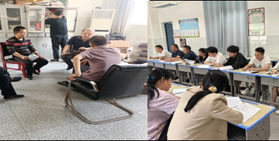 柴桑区三中： 视导检查促提升 奋力扬帆正当时