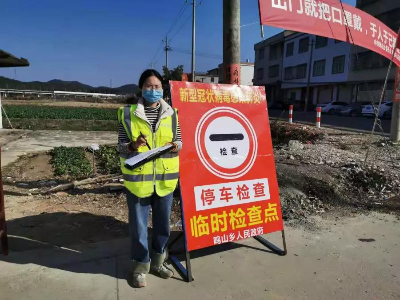 江西都昌县：大学生在“疫”线书写责任与担当