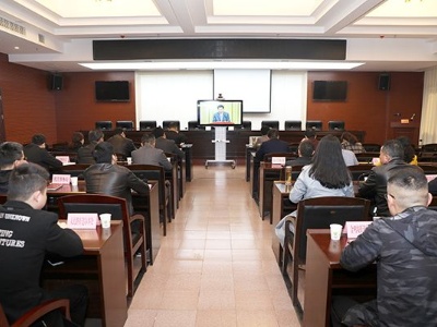 我区组织收听收看省、市防汛工作电视电话会议[组图]
