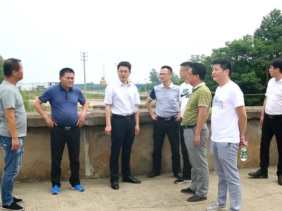 卢剑旺调研全区防汛工作