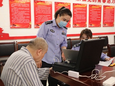 暖心！浔阳公安上门为31名特殊群体办理身份证