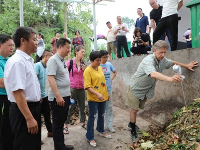 这场国际范儿的垃圾分类交流会在东阳乡圆满落幕！