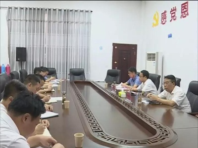 谭赣明到洋口镇开展扫黑除恶专项斗争集体谈话会