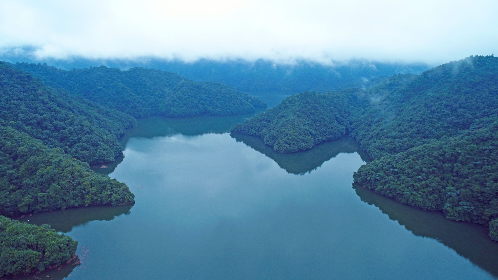 泰和：白鹭湖国家森林公园美如画