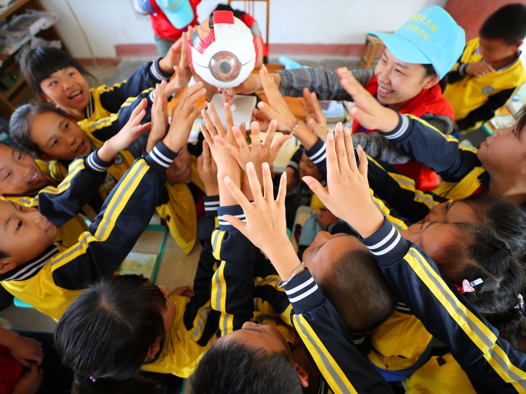 杏岭村小学：眼健康科普知识进校园