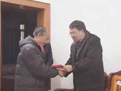 亲切问候，暖暖祝福！书记县长等县领导开展春节前走访慰问活动