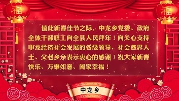 新春大拜年 | 中龙乡向全县人民拜年啦！