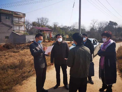 胡小勇赴万合督导检查疫情防控工作