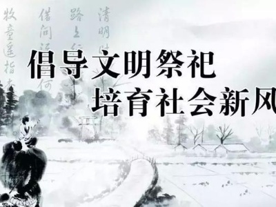 泰和：文明祭扫除陋习  同心抗疫树新风