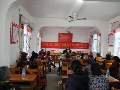 法律专家进村宣讲《民法典》