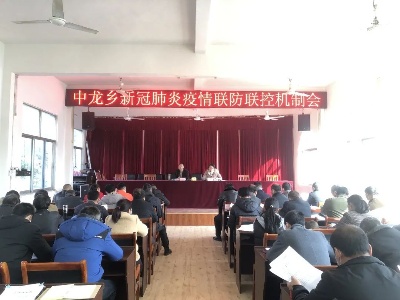 中龙乡召开新冠肺炎疫情联防联控机制会