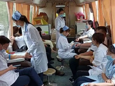 泰和县人民医院再次组织无偿献血活动