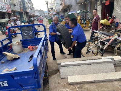 苑前镇治顽疾重拳出击