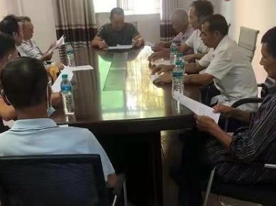 苏溪镇召开烈士墓迁葬动员会