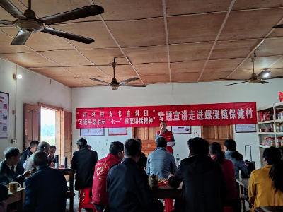 螺溪镇各村（居）扎实开展学习贯彻习近平总书记“七一”重要讲话精神专题宣讲活动