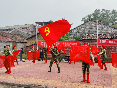 沿溪镇：艺术党课让党史学习教育“有声有色”