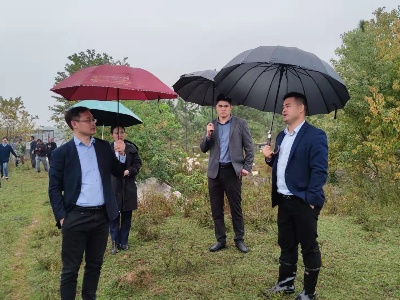 多家康养企业到沿溪镇调研康养农旅项目