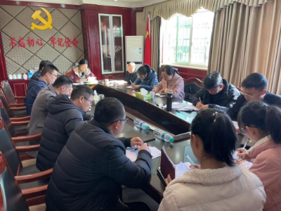 冠朝镇召开党委理论学习中心组学习贯彻党的十九届六中全会精神专题交流研讨会