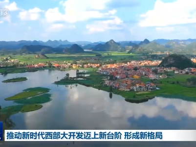 【新思想引领新征程·时代答卷】推动新时代西部大开发迈上新台阶 形成新格局