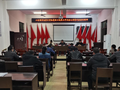 小龙镇学习贯彻省第十五次党代会精神