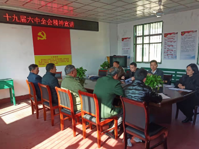 中龙乡开展十九届六中全会精神宣讲活动