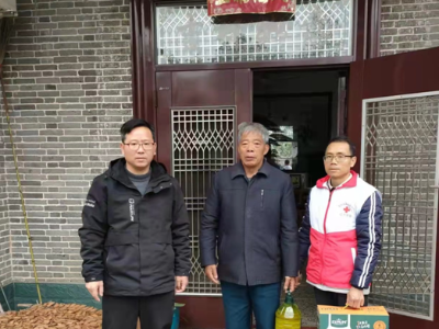 武山垦殖场红十字会慰问困难群众暖人心
