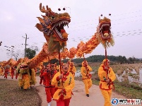 [网络中国节·元宵] 泰和：非遗舞龙闹元宵