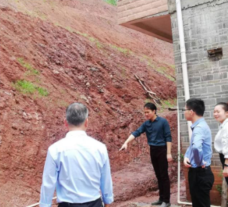 上模乡：做好地灾点巡查 筑牢群众安全防线