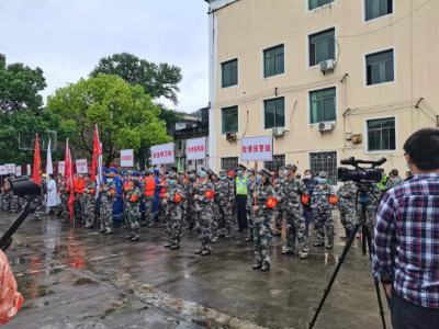 科技为先 以练备战 未雨绸缪——上圯乡开展2022年地质灾害应急演练