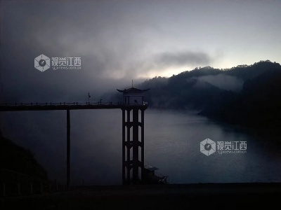 江西泰和：上圯老营盘水库风光