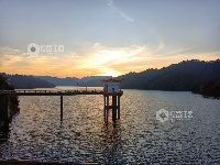 江西泰和：上圯老营盘水库风光
