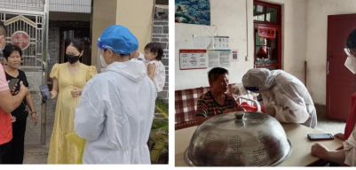 【同心抗疫 志愿随行】冠朝镇新时代文明实践志愿者积极参与疫情防控工作