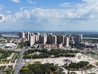 江西泰和：市民广场风貌