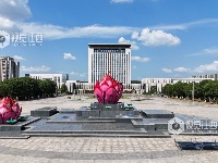 江西泰和：市民广场风貌
