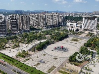 江西泰和：市民广场风貌