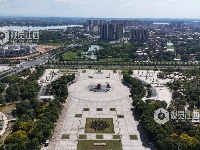 江西泰和：市民广场风貌