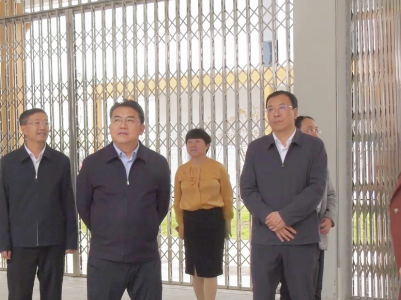 陈定宇率组来泰和调研