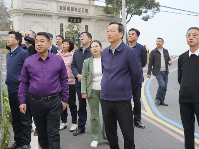 省政协副主席辜清一行到泰和调研  